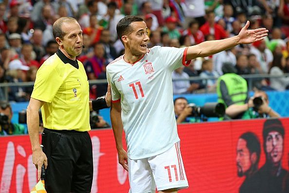 Lucas Vazquez made good use of the opportunity